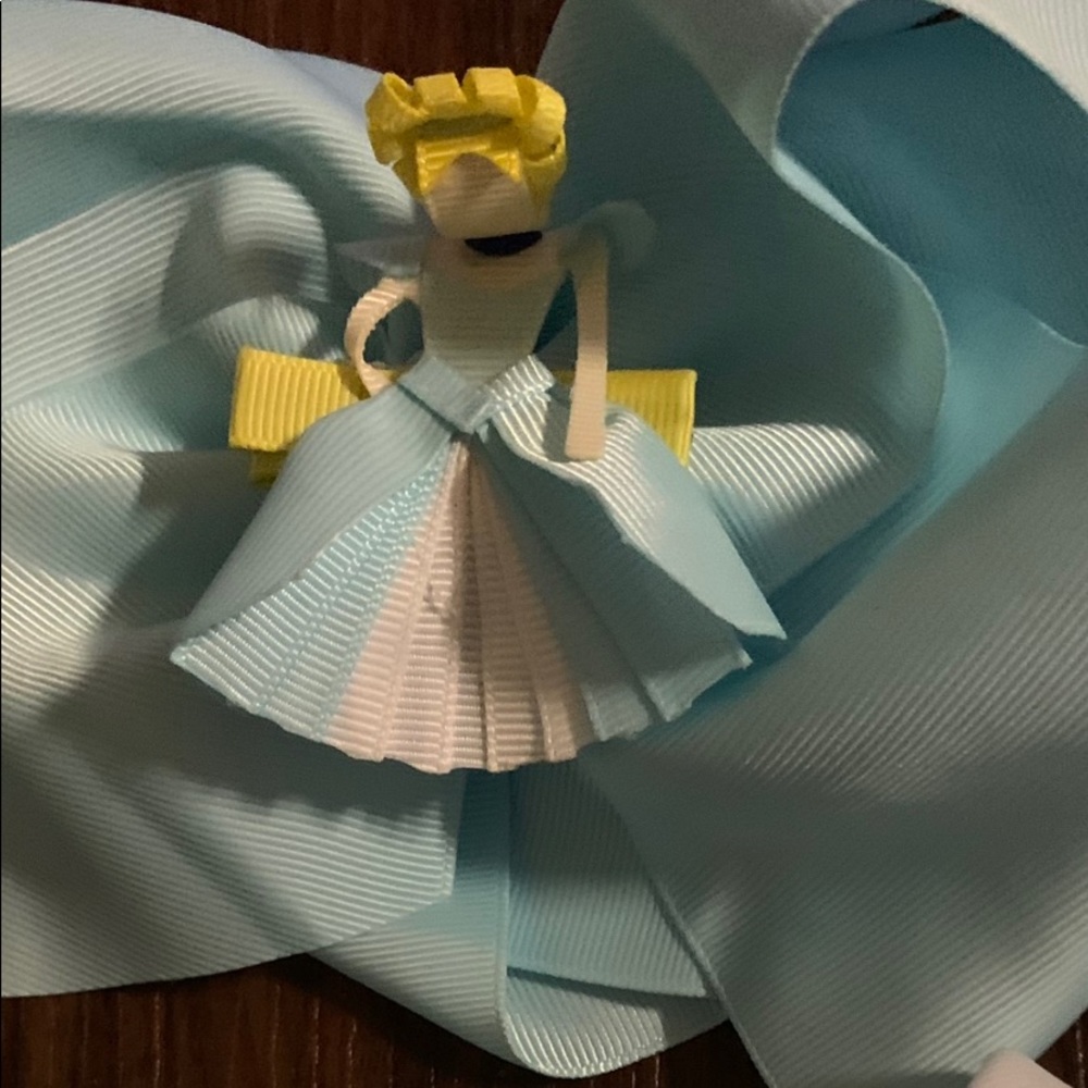 Disney Cinderella ribbon sculpture hairbow